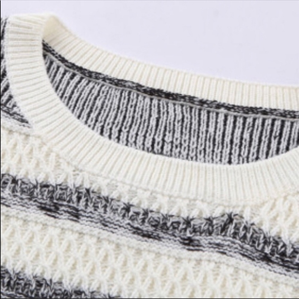 Sale Pullover knit sweater - Picture 4 of 12